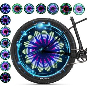 QANGEL Bicycle Spoke Pattern Light