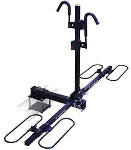 swagman bicycle carrier traveler xc2 rv approved hitch mount bike rack , black swagman bicycle carrier traveler xc2 rv approved hitch mount bike rack , black